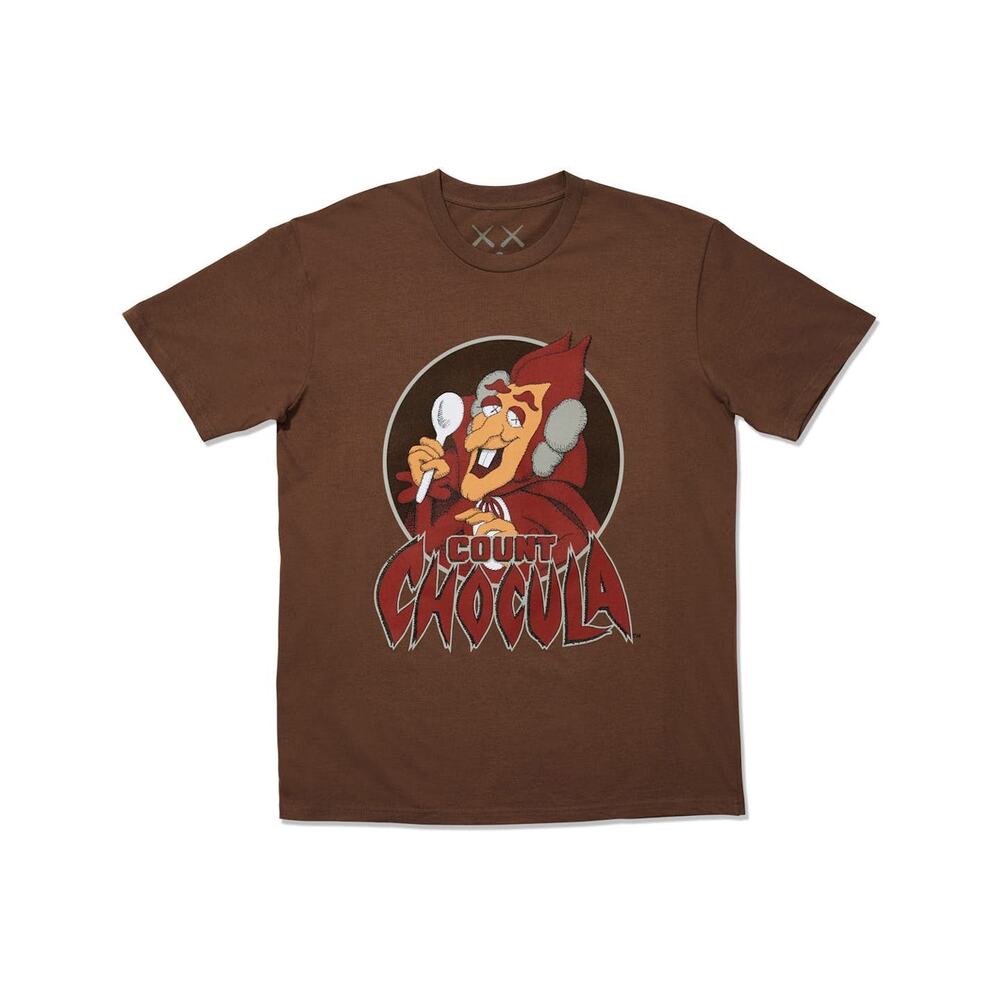 Kaws x Count Chocula Walnut Tee T Shirt Men’s Size Large New